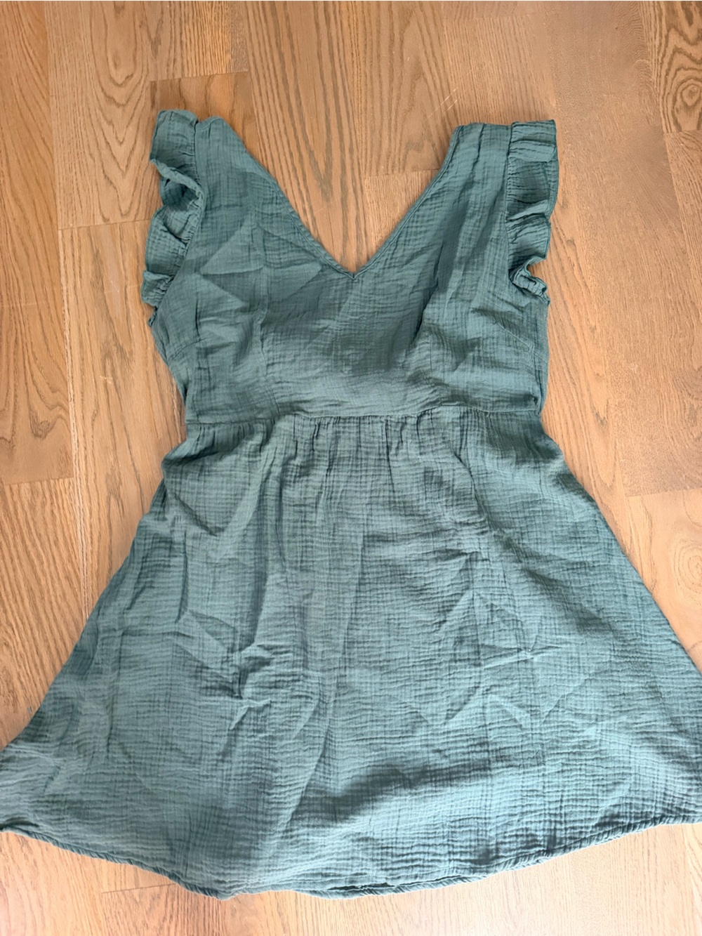Cupshe Women's olive Cotton Gauze Jumpsuit